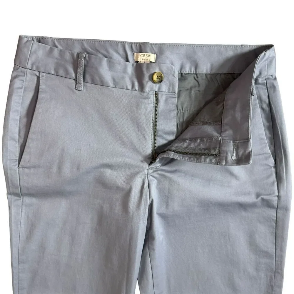 J. Crew Straight Leg Pants in Light Blue